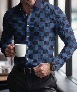 New 2026- Premium Long Sleeve Button Shirt AZQ270226063