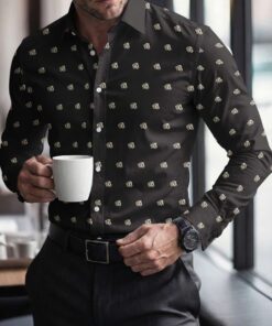 New 2026- Premium Long Sleeve Button Shirt AZQ270226084