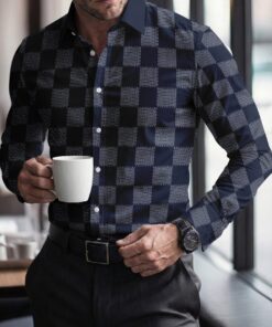 New 2026- Premium Long Sleeve Button Shirt AZQ270226094