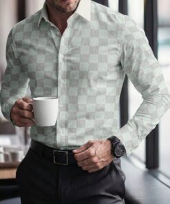 New 2026- Premium Long Sleeve Button Shirt AZQ270226095