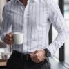 New 2026- Premium Long Sleeve Button Shirt AZQ270226102