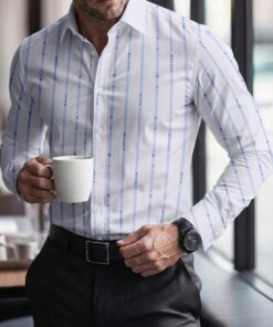 New 2026- Premium Long Sleeve Button Shirt AZQ270226102