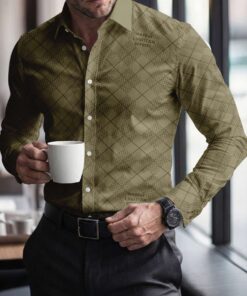 New 2026- Premium Long Sleeve Button Shirt AZQ270226115