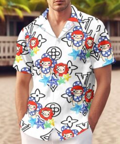 LV Hawaiian Shirt - Summer Collection AZS1218014 FI - Azelle Store