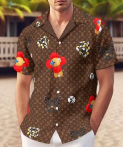 LV Hawaiian Shirt - Summer Collection AZS1218025 FI - Azelle Store