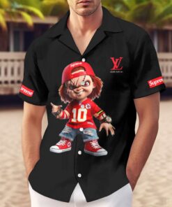 LV Hawaiian Shirt - Summer Collection AZS1218008 FI - Azelle Store