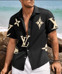 LV Hawaiian Shirt - Summer Collection AZS1218063 FI - Azelle Store
