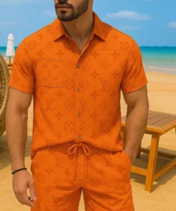 Signature LV Hawaii Shirt & Short AEL25062501