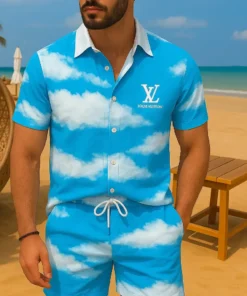 Signature LV Hawaii Shirt & Short AEL25062510 FI