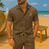 Signature LV Hawaii Shirt & Short AEL25062508 FI