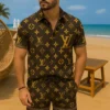 Signature LV Hawaii Shirt & Short AEL25062516 FI