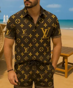 Signature LV Hawaii Shirt & Short AEL25062516 FI