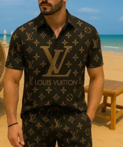Signature LV Hawaii Shirt & Short AEL25062518 FI