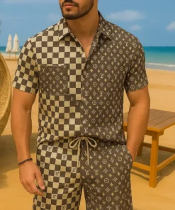 Signature LV Hawaii Shirt & Short AEL25062520