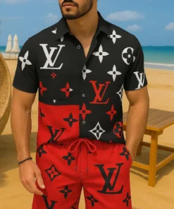 Signature LV Hawaii Shirt & Short AEL25062521