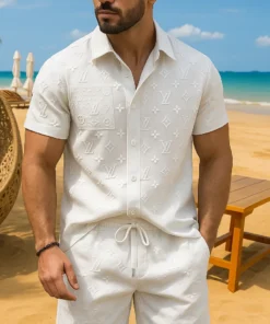 Signature LV Hawaii Shirt & Short AEL25062523