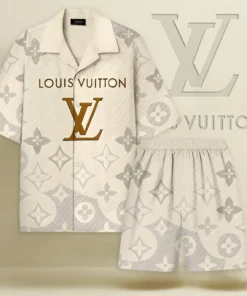 Signature LV Hawaii Shirt & Short AEL25062527 FI