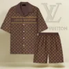 Signature LV Hawaii Shirt & Short AEL25062528 FI