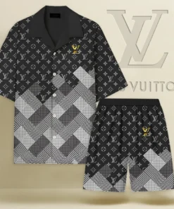 Signature LV Hawaii Shirt & Short AEL25062545 FI