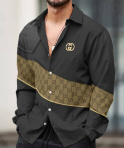 Hot Brand Luxury Long-Sleeved Button shirt 2024 HY240721009