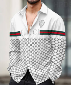 Hot Brand Luxury Long-Sleeved Button shirt 2024 HP240722003