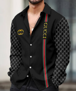 Hot Brand Luxury Long-Sleeved Button shirt 2024 HP240722013