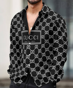Hot Brand Luxury Long-Sleeved Button shirt 2024 HP240722009
