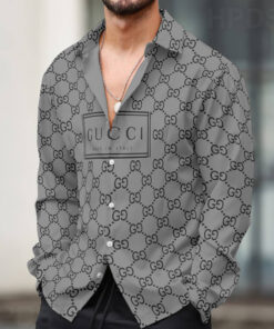 Hot Brand Luxury Long-Sleeved Button shirt 2024 HP240722012