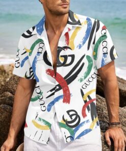 Hot Brand Luxury Hawaii Shirt HD6530