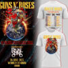 GnR The 2025 Tour Limited White TShirt-PU121624022