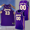 Limited Edition Lakers Custom number & name Jersey-PA070125013