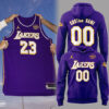 Limited Edition Lakers Custom number & name Hoodie-PA070125014
