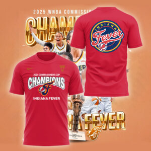 Limited Edition Fever Commissioner's Cup Champions Tshirt-LL250702125