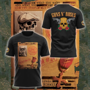 Limited Edition GnR Tour 2025 Tshirt-LL250703003