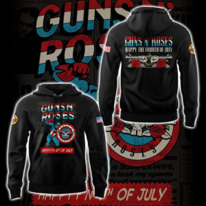 Limited Edition GnR the Fourth of July Hoodie-PA070525007