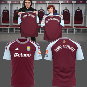 Black Sabbath Announce ?Back To The Beginning? at Villa Park Stadium 2025 Limited "Tony Iommi" T-Shirt-PU0207031