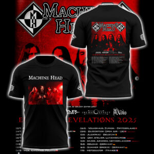 Limited Edition Machine Hills of Rock Festival 2025 Tshirt-PA072625014