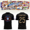 Limited Edition England Champions UEFA Women's EURO 2025 Tshirt-LD2507280006