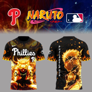 Limited Edition Phillies x Naruto T-Shirt-PAC073025008