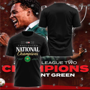 Limited Edition Vermont Undefeated National Champions Tshirt-LL250805001