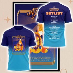 Limited Edition AJR Tour 2025 Shirt-PA080825017
