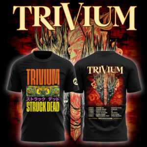 Limited Edition Triviumband Tour 2025 Tshirt-LL250809013