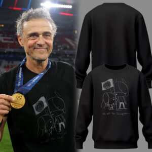 Limited Edition Luis Enrique Xana "We Are The Champion" Sweatshirt-PU25060106