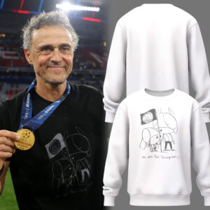 Limited Edition Luis Enrique Xana "We Are The Champion" Sweatshirt-PU25060114