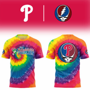 Limited Edition Phillies x Grateful T-shirt-LL250823001