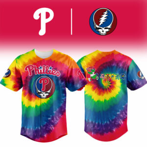 Limited Edition Phillies x Grateful Jersey-LL250823005