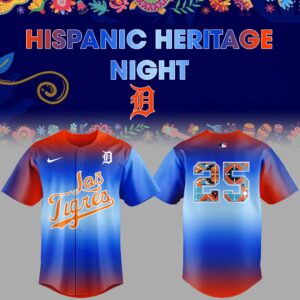 Hispanic Heritage Night Tigers Jersey-ND05102519