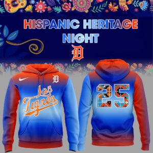 Hispanic Heritage Night Tigers Hoodie-ND05102520