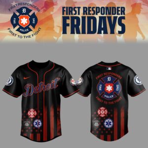Limited Edition Tigers First Responders Jersey-ND03072502