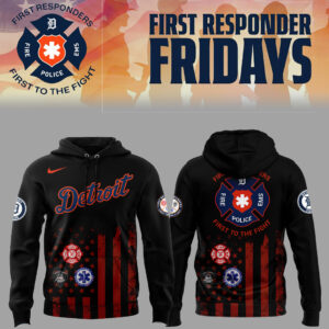 Limited Edition Tigers First Responders Hoodie-ND03072503